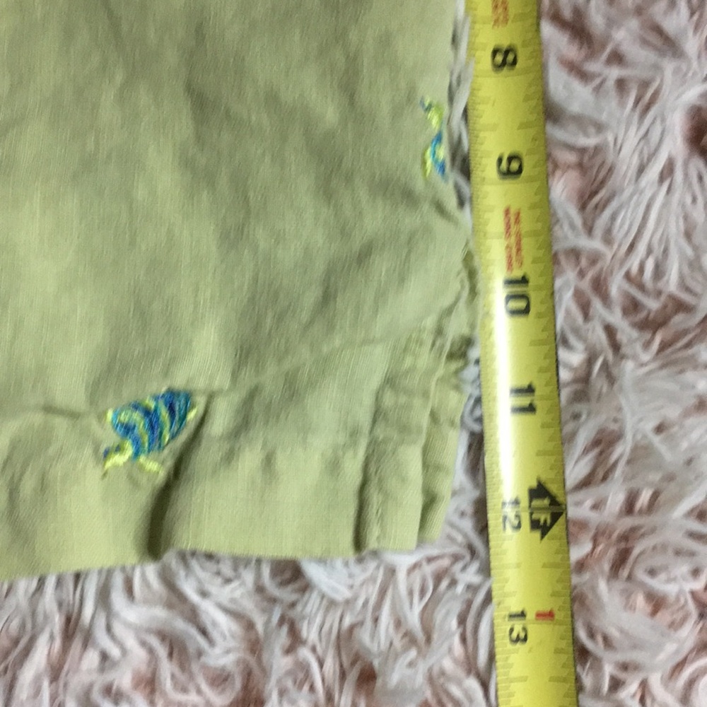 🐢VTG linen embroidered turtle shirt - Picture 7 of 7